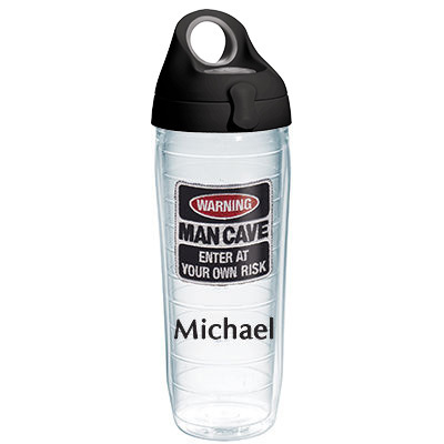 Man Cave Personalized Tervis Water Bottle